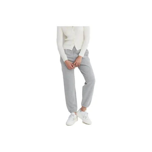 UNIQLO Knitted Sweatpants Women's Gray