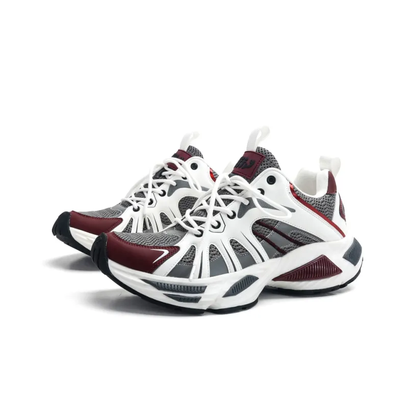 Jifffly Height Increasing Breathable Low Top Chunky Sneakers Unisex-2