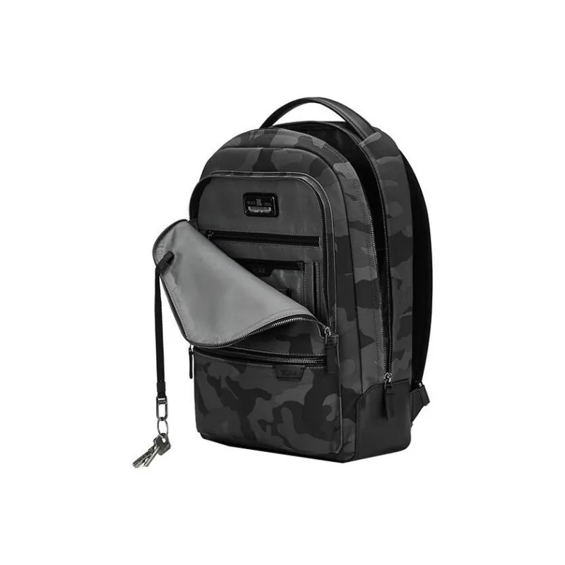 TUMI Polyester Travel Bags Backpack Men's Camouflage Gray-2