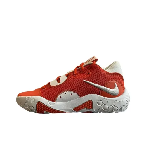 Nike PG 6 Basketball Shoes Men Low-Top Red