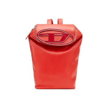 DIESEL Cow Leather Backpack Regular Women's Red