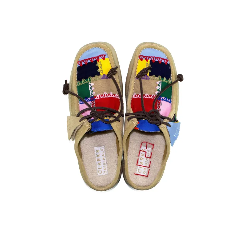 LC23 x Clarks Wrap-toe Slippers Men's Brown Colorful-3