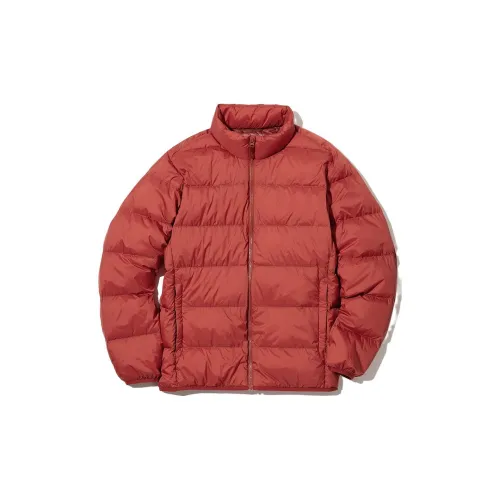 UNIQLO Down Jackets Men Orange Brown