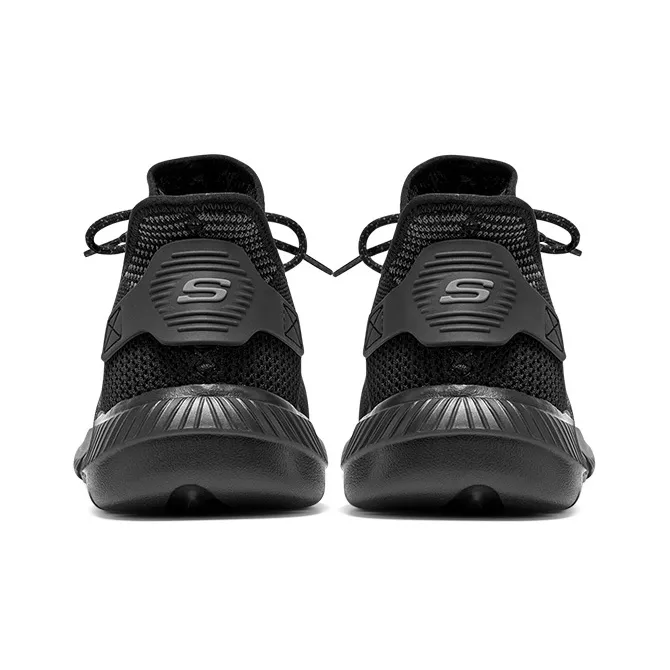 Skechers Ingram Slip Resistant Low Top Casual Running Shoes Men's Black-4