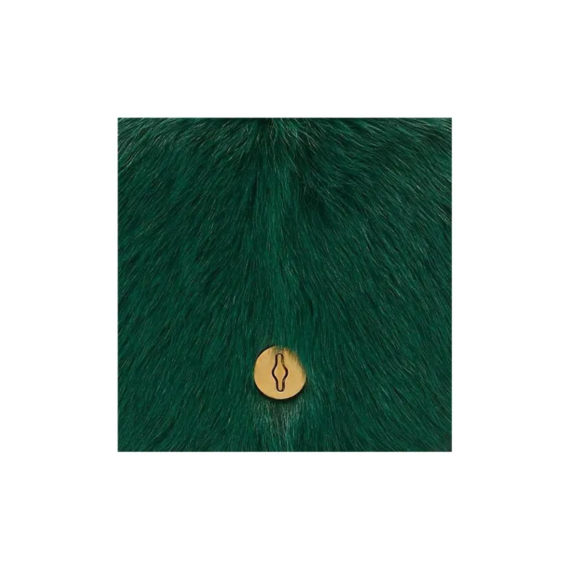 Burberry Calfskin With Cashmere Shoulder Bag, Crossbody Bag Regular Women's Vine Green-5