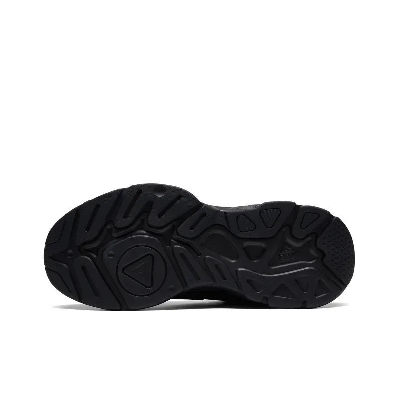 PEAK Little Wave Slip Resistant, Abrasion Resistant, Breathable Low Top Sports Casual Shoes Men's Black-5