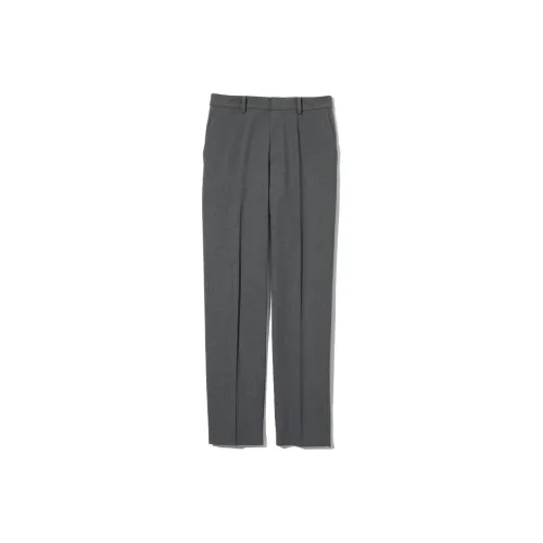 UNIQLO Suit Trousers Women's Lead Gray