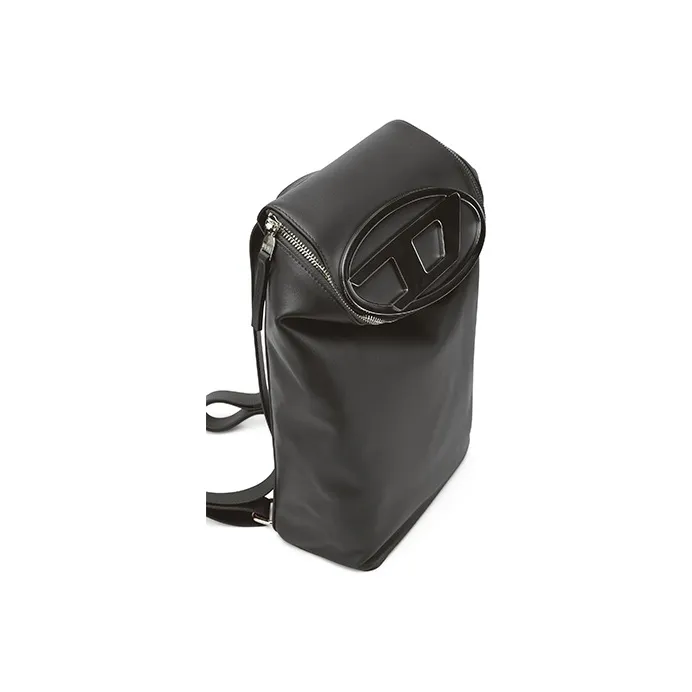 DIESEL Cow Leather Backpack Women's Black-1