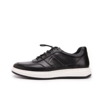 Satchi Wrapping Anti Slip Shock Absorbing And Wear Resistant Low Top Skateboard Shoes Men's Black