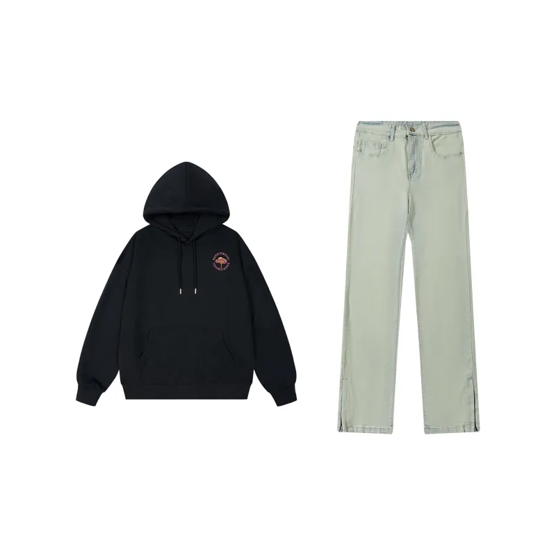 RUNNINWHEEL Sweatshirt Sets Unisex-1