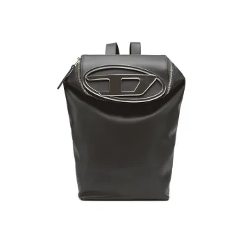 DIESEL Cow Leather Backpack Women's Black