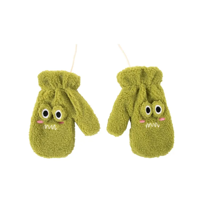 BAIJUAN Knit Gloves Unisex-3