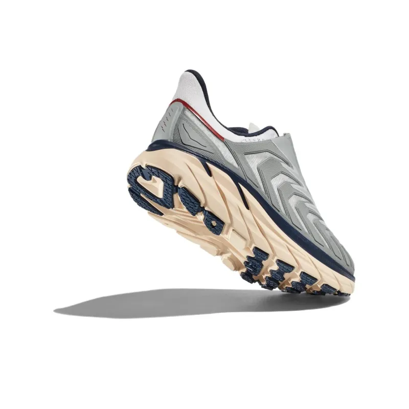 HOKA ONE ONE Project Clifton Knitted Running 'Grey Beige'-5