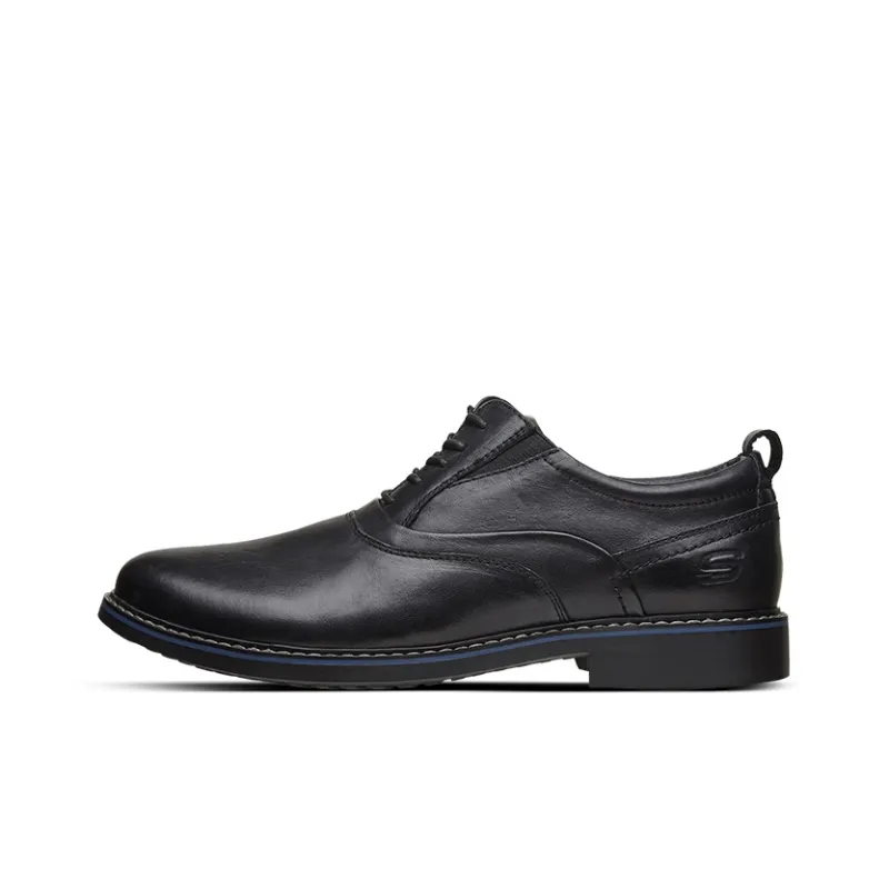 Skechers BREGMAN Skechers Dress Shoes Men's Black-0
