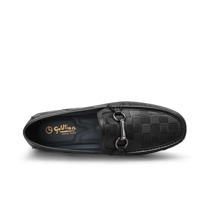 GOLDLION Loafers Men Black-2