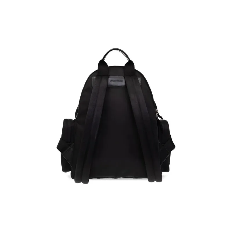 DSQUARED 2 Polyester Backpack Regular Men's Black-2