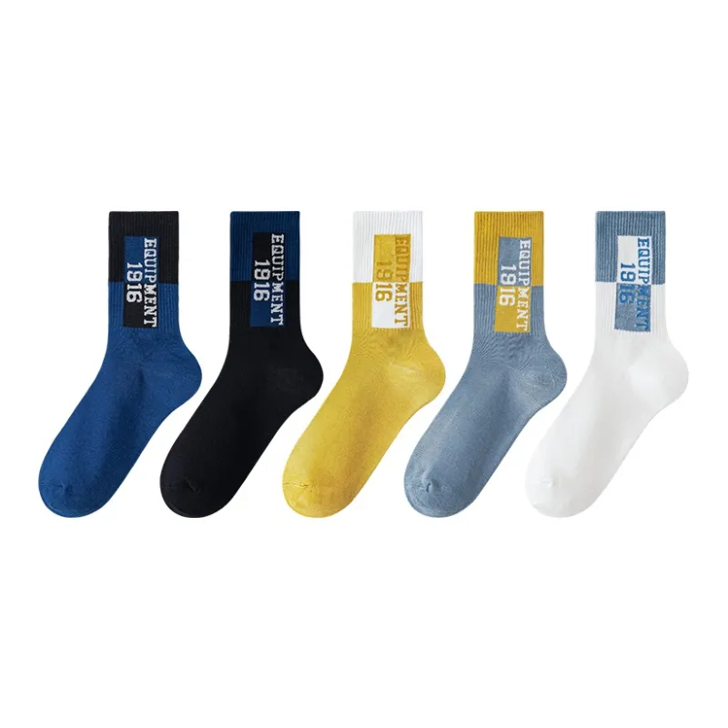 MIIOW Men Mid Calf Socks-9