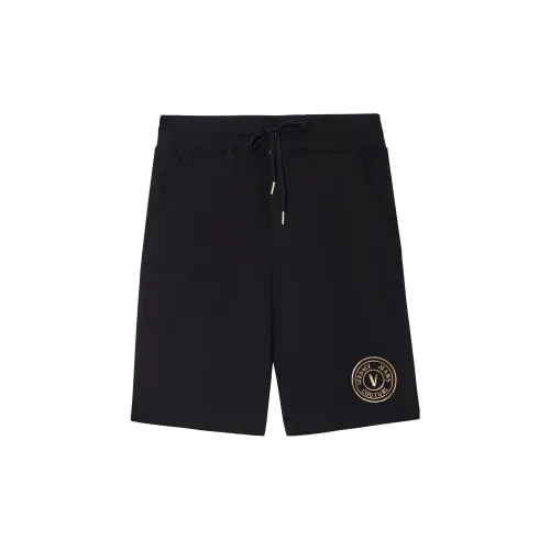 VERSACE JEANS COUTURE Casual Shorts Men Black