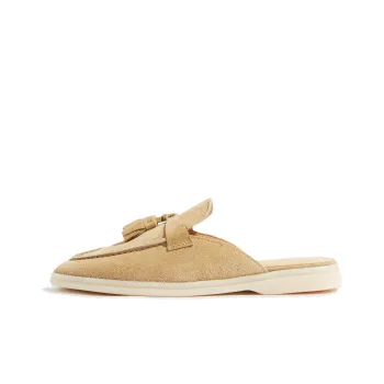 SCAROSSO Lucrezia Tassel Detailed Slip On Mules Women's