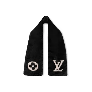 LOUIS VUITTON Lv Cosy Mink Fur Scarf