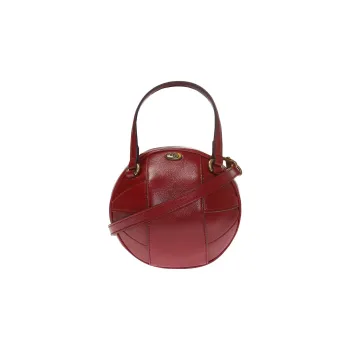 GUCCI Leather Shoulder Bag, Crossbody Bag, Handbag Regular Women's Red