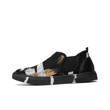 YEDANI Low-Top Canvas Shoes Men's Black