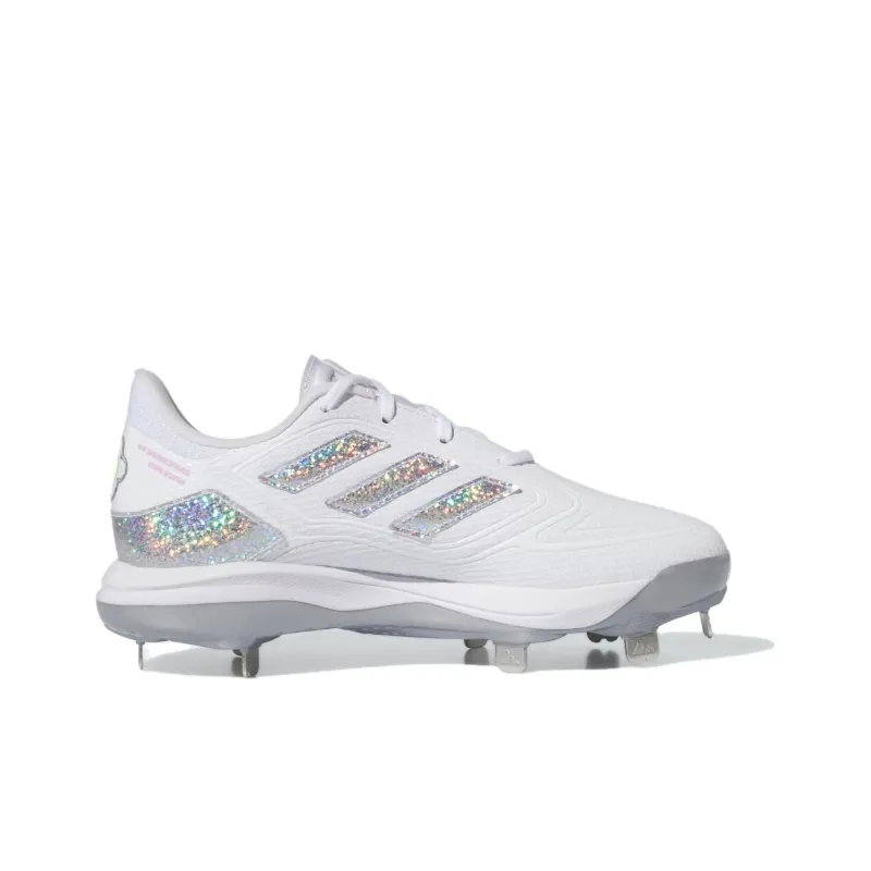 Adidas Adizero Purehustle 3 Sis Bates Cloud White Silver Metallic Team Solar Yellow Women's-1