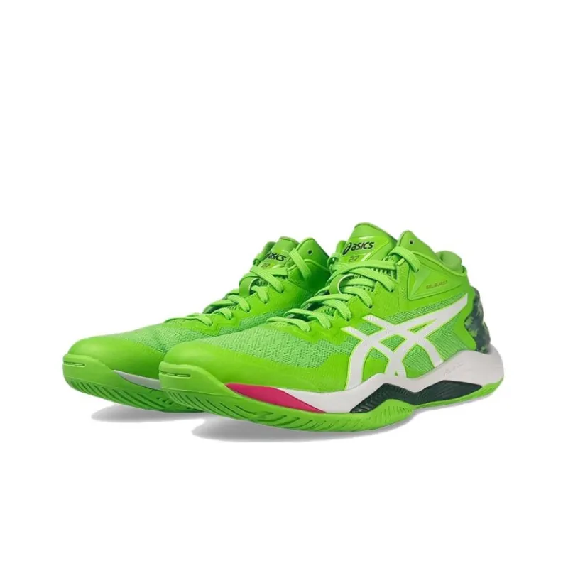 Asics Gel-Burst 27 Green Gecko White-2