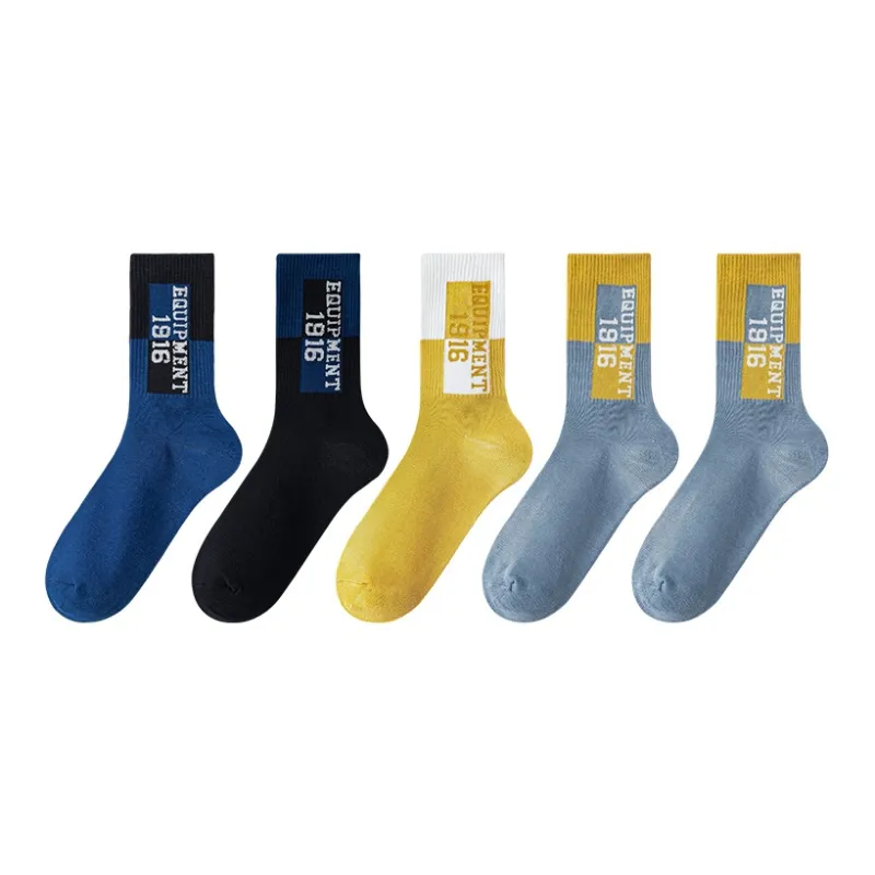 MIIOW Men Mid Calf Socks-4