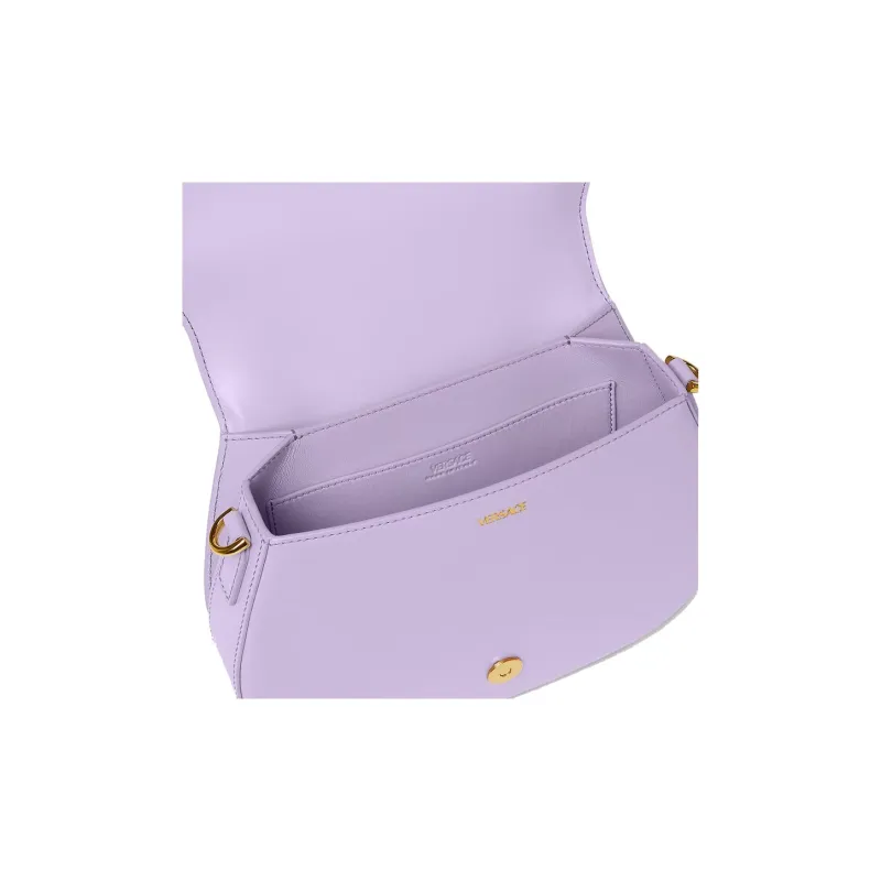 FANSIZHE Greca Goddess Cow Leather Crossbody Bag Shoulder Bag Women's Purple-4