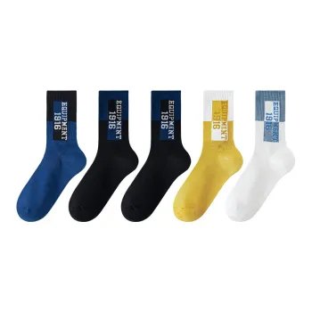 MIIOW Men Mid Calf Socks