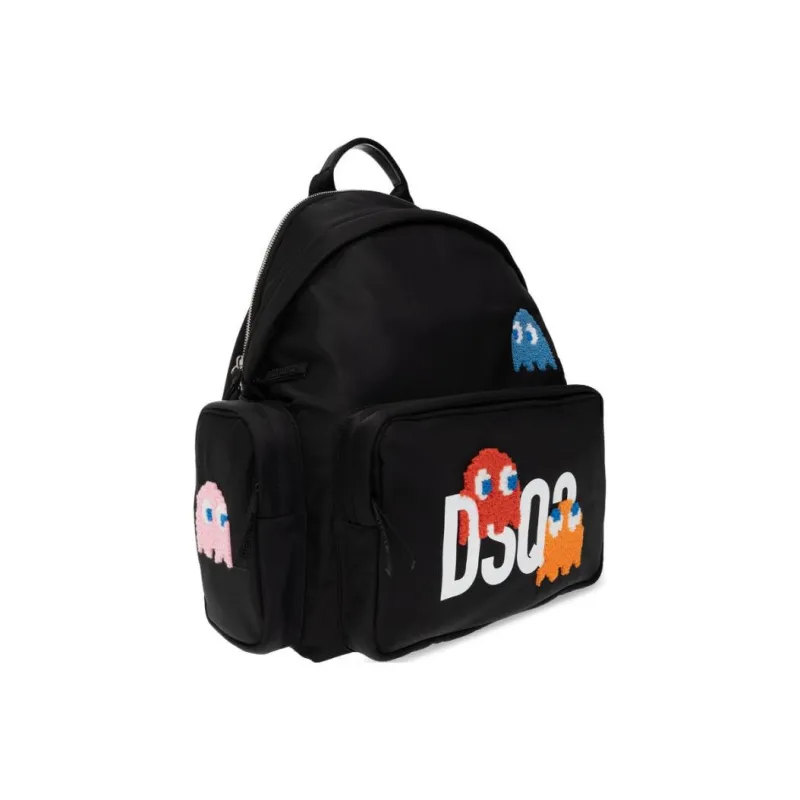 DSQUARED 2 Polyester Backpack Regular Men's Black-1