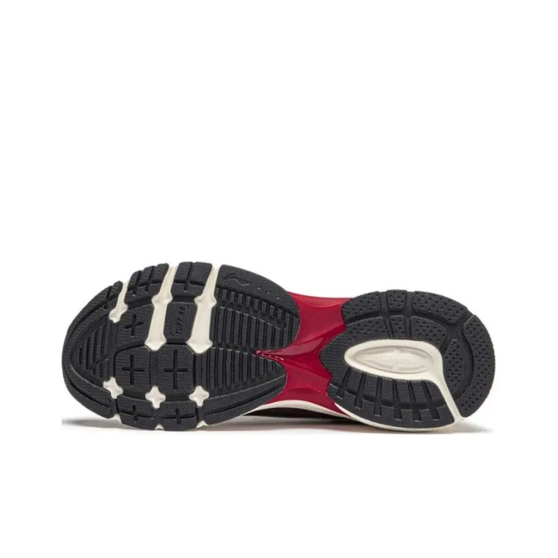 LiNing Comet LITE LITE Anti Slip Wear Resistant Low Top Casual Shoes Women's Dark Red-4