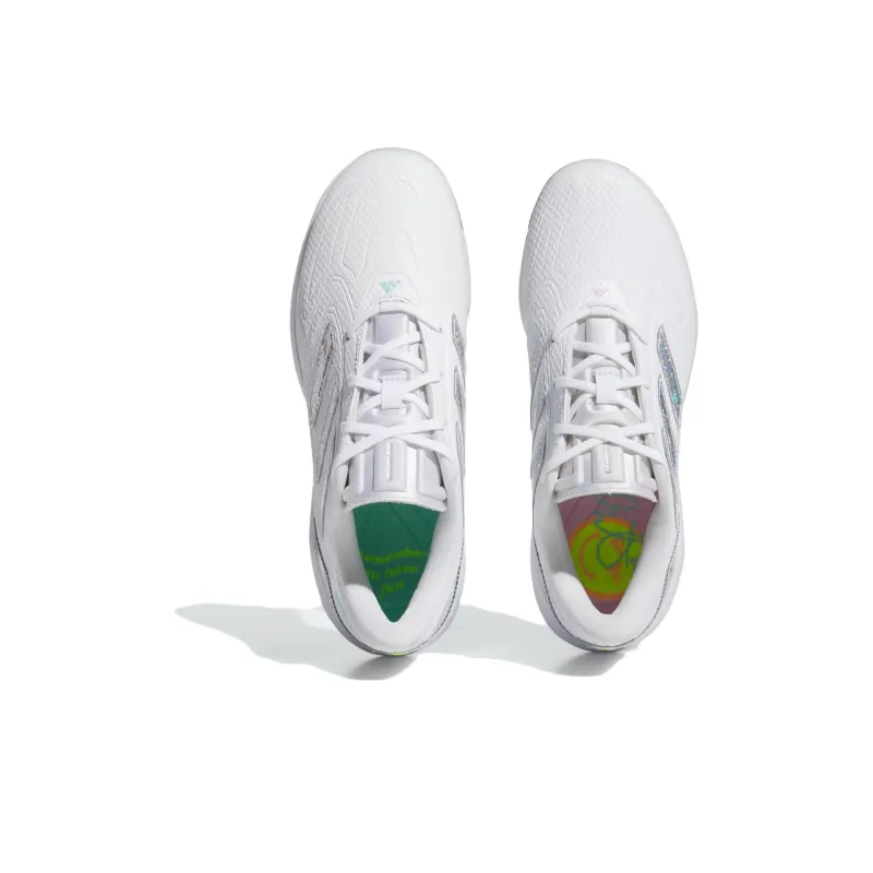 Adidas Adizero Purehustle 3 Sis Bates Cloud White Silver Metallic Team Solar Yellow Women's-4