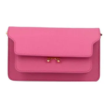 MARNI Trunk E/W Foldover Top Shoulder Bag