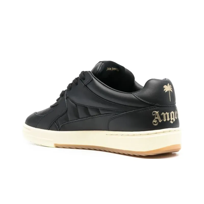 PALM ANGELS University Low Top Skateboard Shoes Men's Black-3