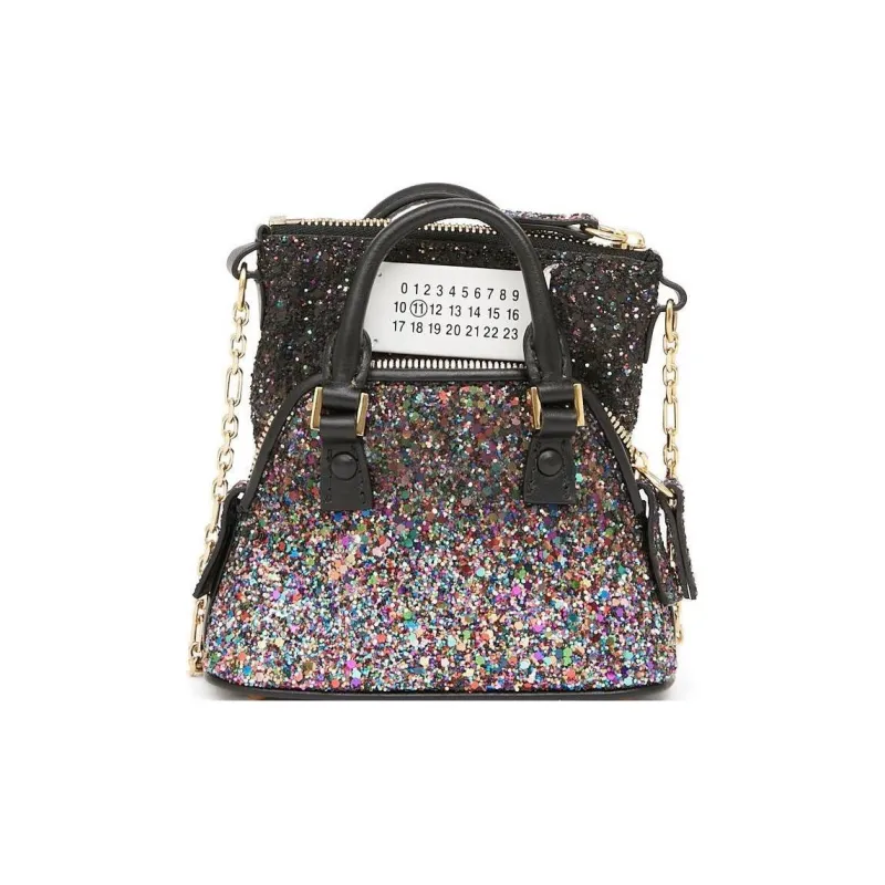 Maison Margiela 5AC Cow Leather Handbag, Shoulder Bag, Crossbody Bag Women's Multicolor-3