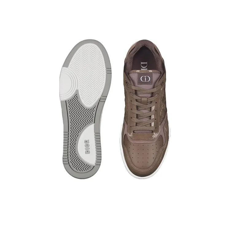 DIOR B27 Low Plum Patent DIOR Oblique Gravity Embossed-5