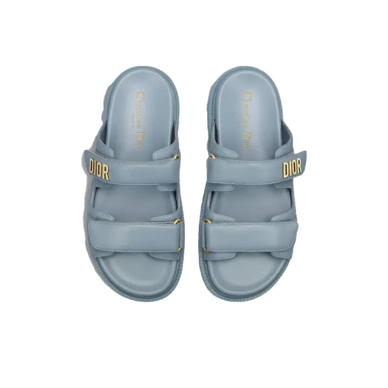 DIOR DIORAct Slide Slippers Women's Blue-2