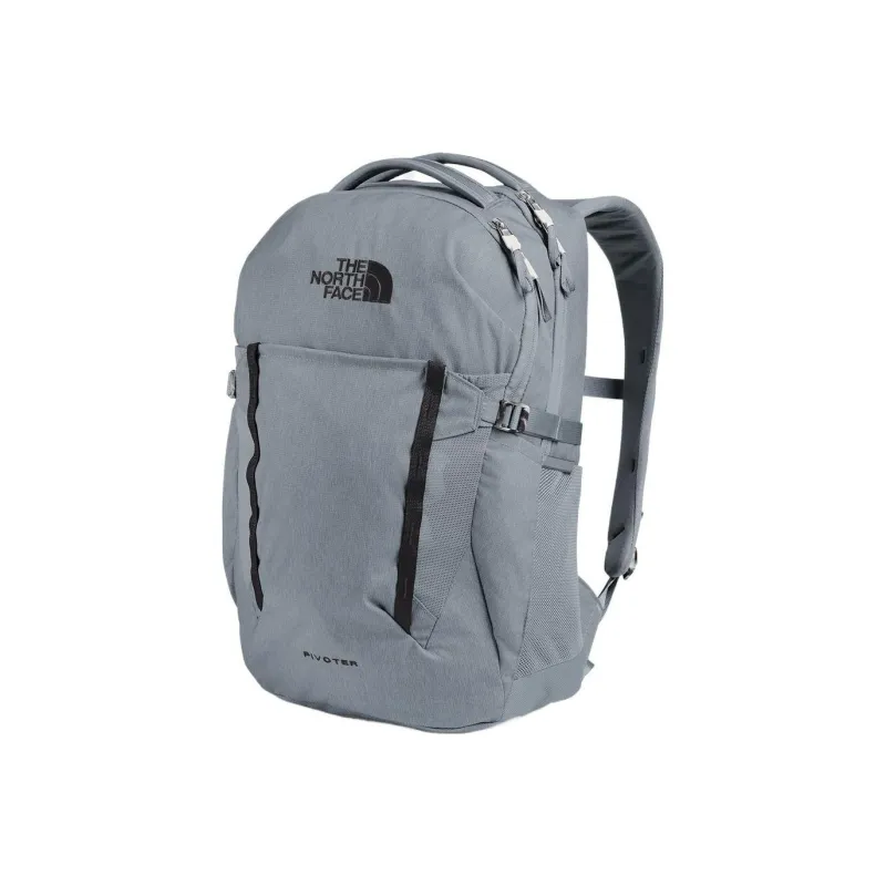 THE NORTH FACE Recyclable Polyester Backpack Regular Unisex Gray-1