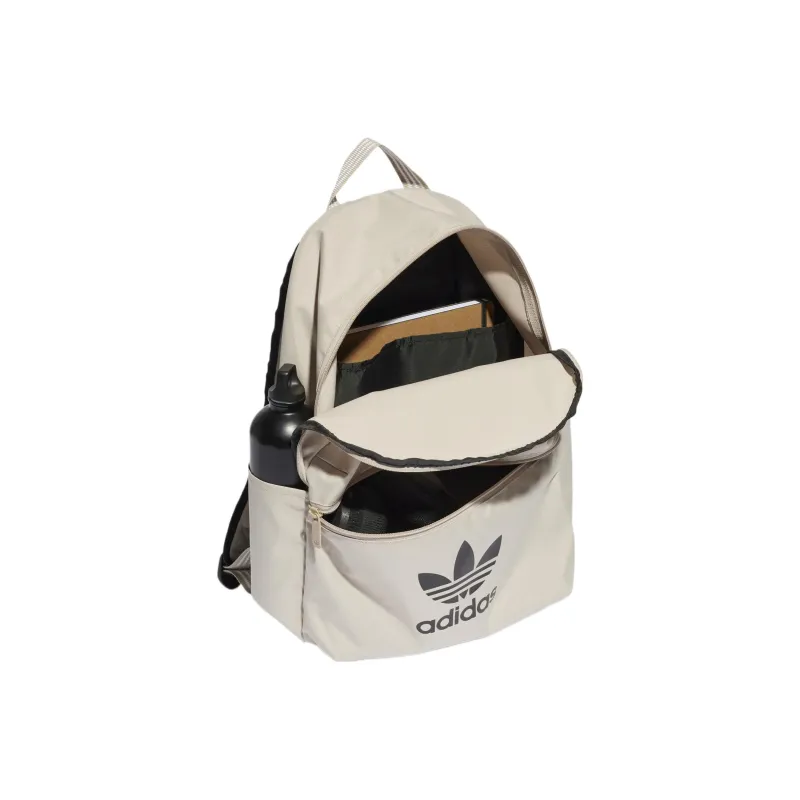 Adidas Originals Fabric Backpack Regular Unisex Beige-3