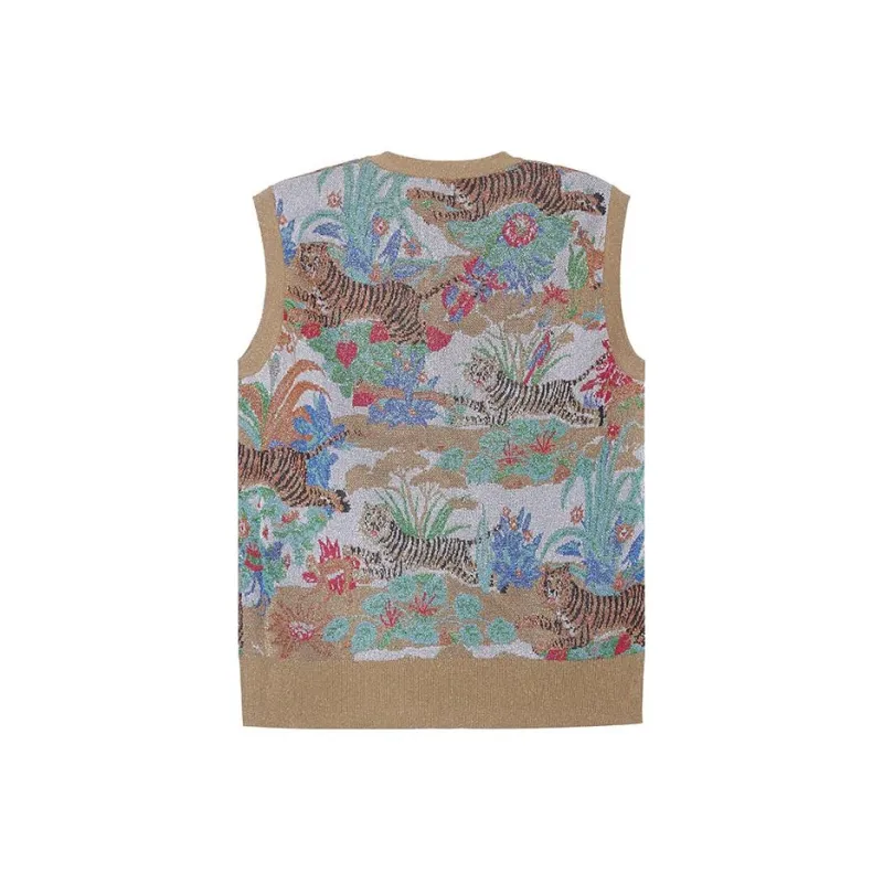 GUCCI Vests Women's Gold-1