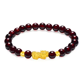 LAOMIAO Garnet Bracelets Women's