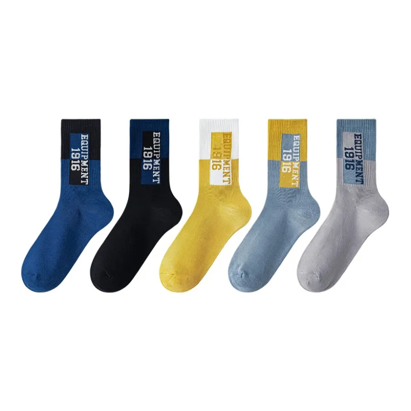 MIIOW Men Mid Calf Socks-13