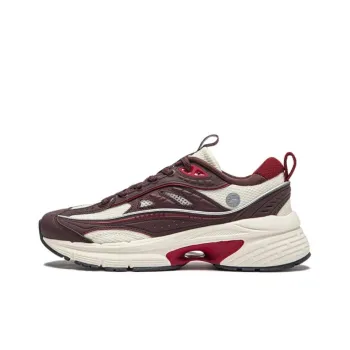 LiNing Comet LITE LITE Anti Slip Wear Resistant Low Top Casual Shoes Women's Dark Red
