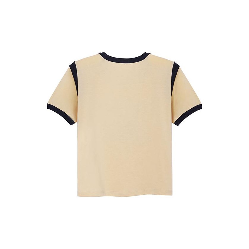【関税込・国内発送】CELINE Cotton Triomphe T-Shirt Women's 70's Triomphe in cotton jersey t-shirt | CELINE | 24S