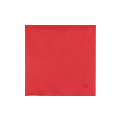 SAINT LAURENT Silk Scarves Women's Red