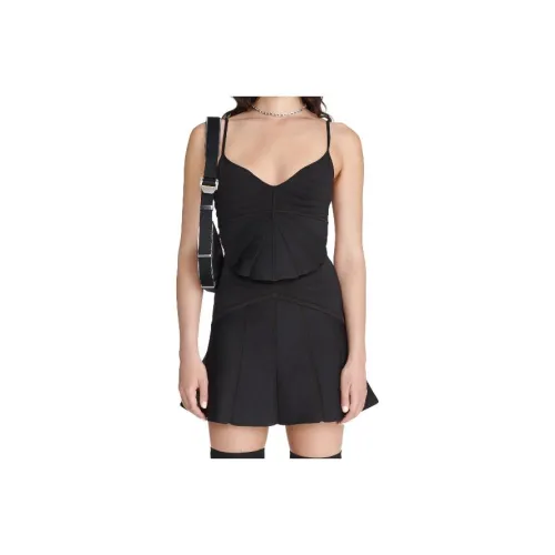 DION LEE Casual Short Skirts Women's Black