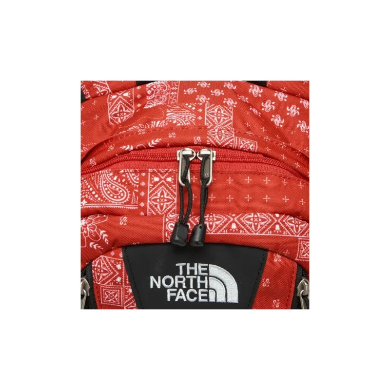 THE NORTH FACE Recycled Polyester Backpack Mini Unisex Red-5
