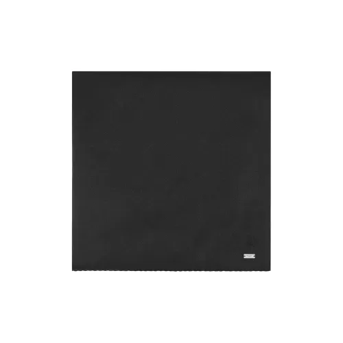 SAINT LAURENT Silk Scarves Women's Black